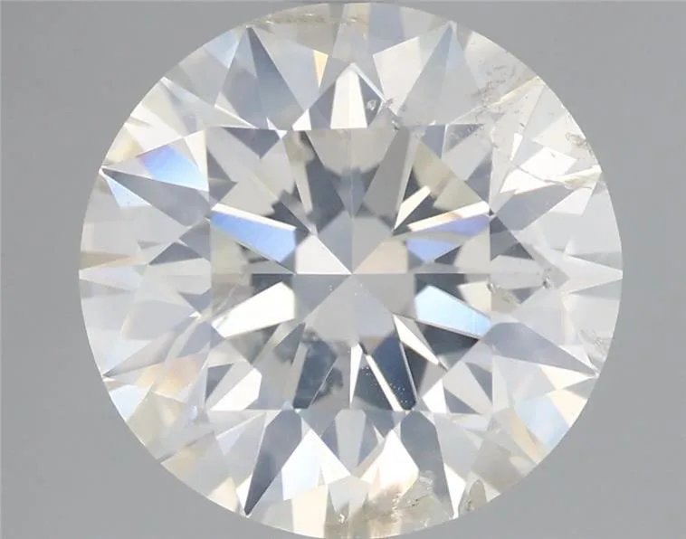 3.19 Carat Round H SI2 Natural Diamond 1 3.19 Carat Round H SI2 Natural Diamond