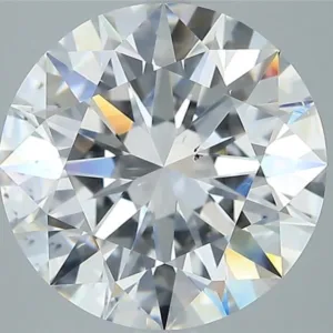 5.03 Carat Round D SI1 Natural Diamond