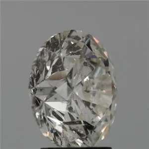 4.01 Carat Round I SI2 Natural Diamond