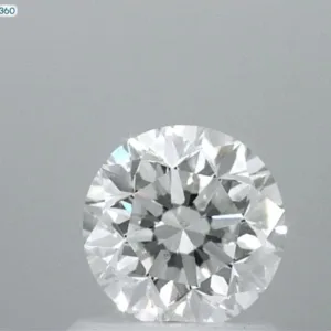 1 Carat Round E SI1 Natural Diamond