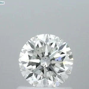 1 Carat Round H SI1 Natural Diamond