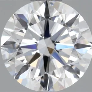 0.7 Carat Round D VVS2 Natural Diamond