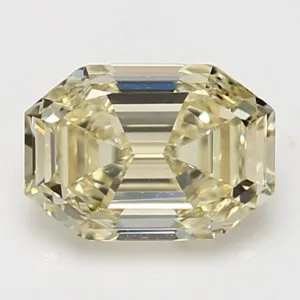 2.12 Carat Emerald Fancy Yellow VVS1 Natural Diamond