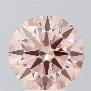 3 Carat Round Fancy Intense Pink VS1 Lab Diamond