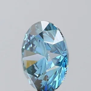 2.09 Carat Round Fancy Vivid Blue VVS1 Lab Diamond
