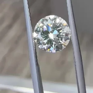 2.01 Carat Round H SI1 Natural Diamond