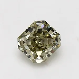 1.01 Carat Radiant Fancy Deep Yellow VS2 Natural Diamond