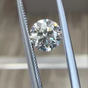 0.91 Carat Round H VS1 Natural Diamond