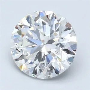 2.02 Carat Round D SI2 Natural Diamond