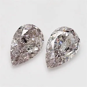 0.5 Carat Pear Fancy Pink VS2 Natural Diamond