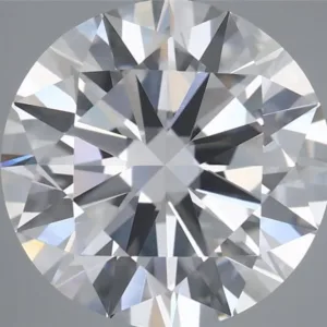 4.98 Carat Round F VVS2 Lab Diamond