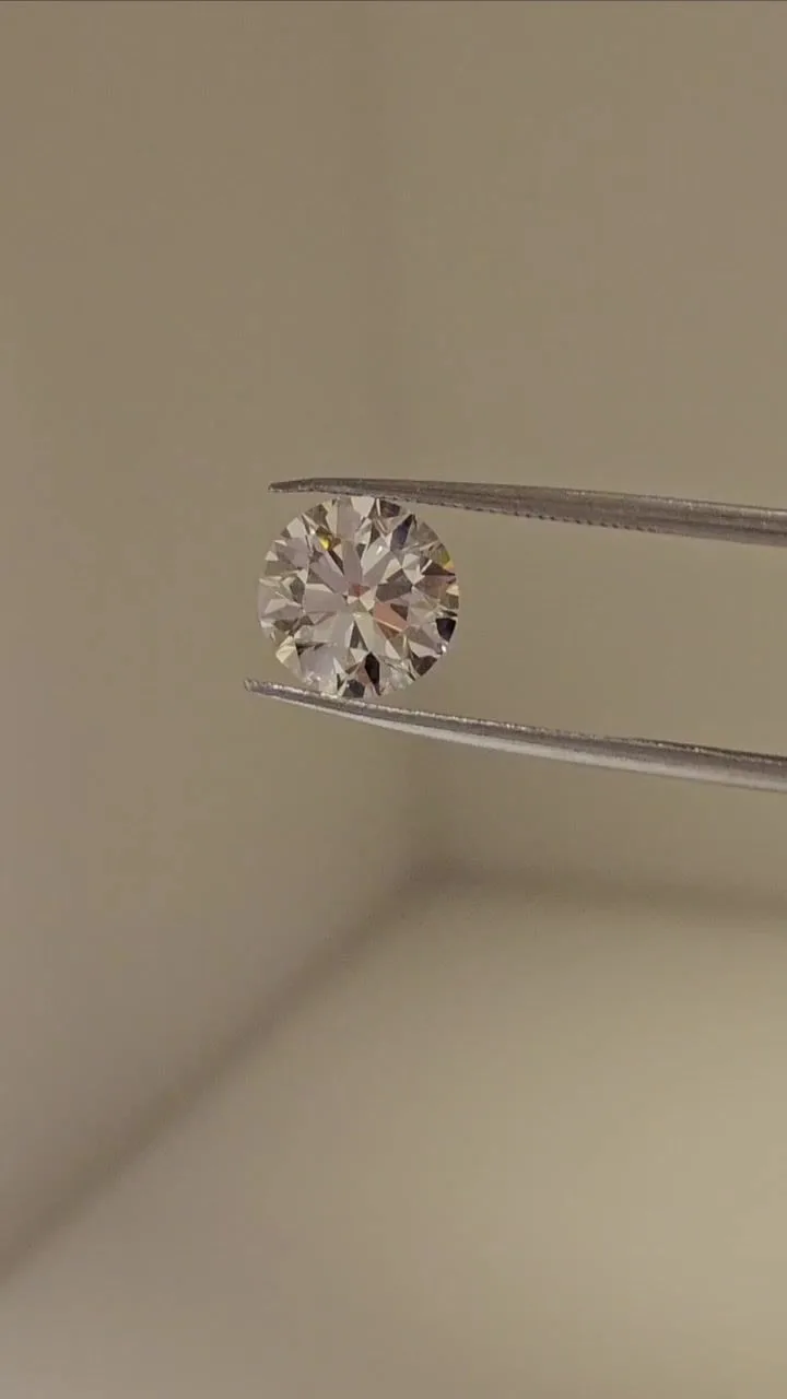 1.63 Carat Round J VS2 Natural Diamond 1 1.63 Carat Round J VS2 Natural Diamond