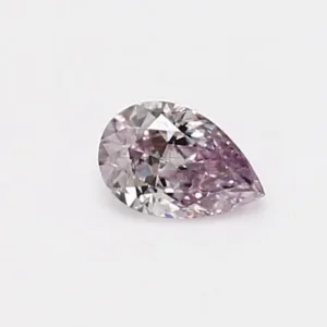 0.31 Carat Pear Fancy Pink SI2 Natural Diamond