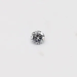 0.03 Carat Round Very Light Gray Natural Diamond
