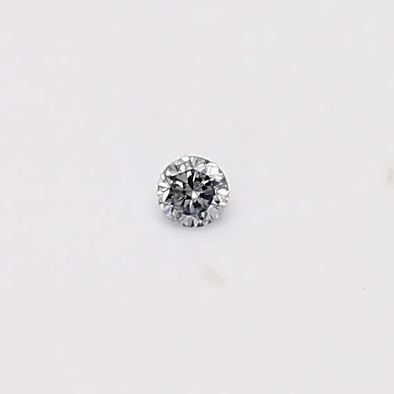 0.03 Carat Round Very Light Gray Natural Diamond 1 0.03 Carat Round Very Light Gray Natural Diamond