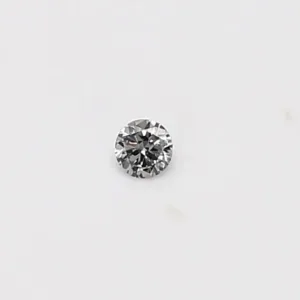 0.03 Carat Round Very Light Gray Natural Diamond