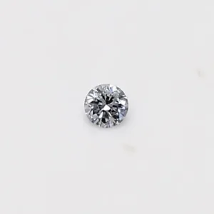 0.04 Carat Round Very Light Gray Natural Diamond