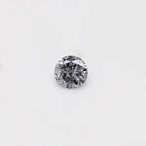 0.06 Carat Round Very Light Gray Natural Diamond