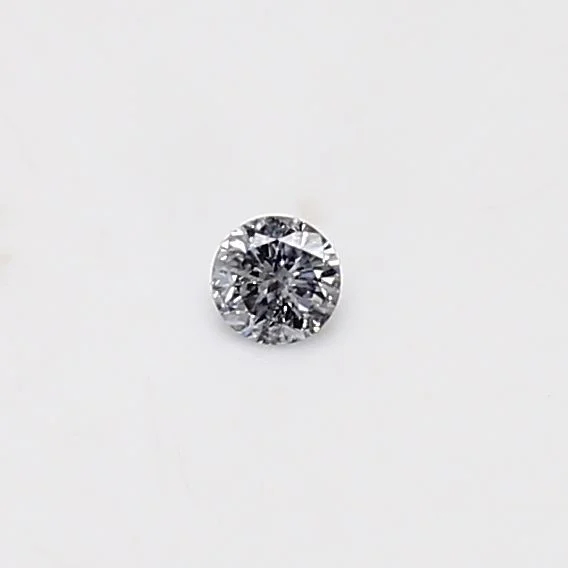 0.06 Carat Round Very Light Gray Natural Diamond 1 0.06 Carat Round Very Light Gray Natural Diamond
