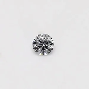0.07 Carat Round Very Light Gray Natural Diamond