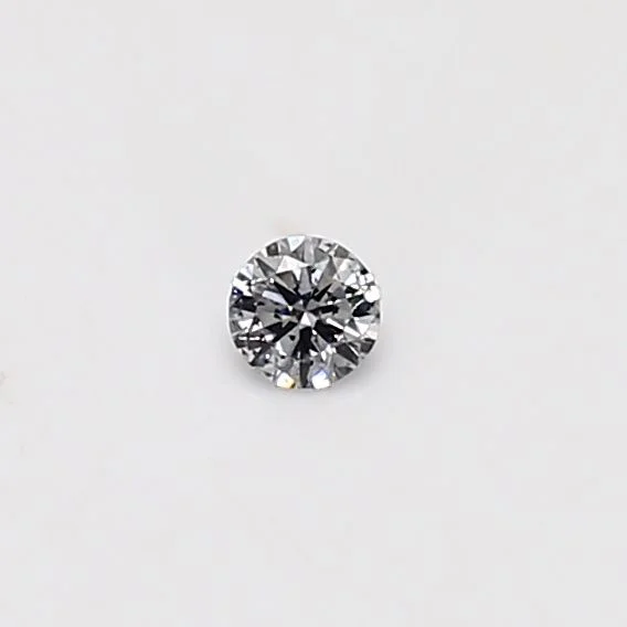 0.07 Carat Round Very Light Gray Natural Diamond 1 0.07 Carat Round Very Light Gray Natural Diamond