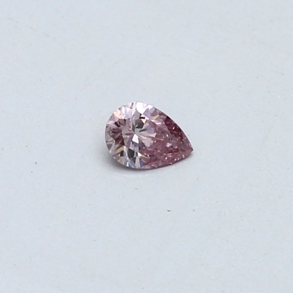 0.12 Carat Pear Fancy Intense Purple Pink SI2 Natural Diamond 1 0.12 Carat Pear Fancy Intense Purple Pink SI2 Natural Diamond