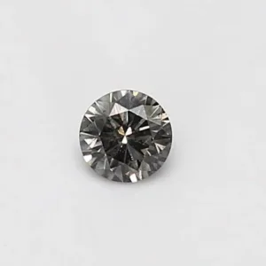 0.21 Carat Round Fancy Gray Natural Diamond