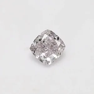 0.25 Carat Cushion Brilliant Very Light Pink I1 Natural Diamond