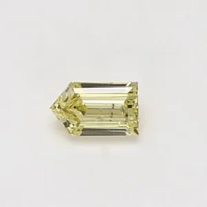 0.25 Carat Kite Fancy Yellow I1 Natural Diamond