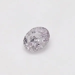 0.25 Carat Oval Very Light Pink I1 Natural Diamond