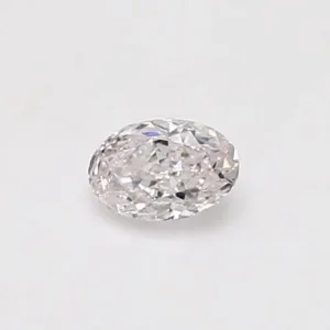 0.31 Carat Oval Very Light Pink VS2 Natural Diamond