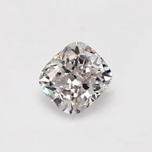 0.53 Carat Cushion Brilliant Fancy Light Pink VS2 Natural Diamond