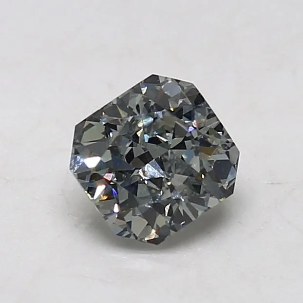 0.7 Carat Radiant Light Blue VS1 Natural Diamond 1 0.7 Carat Radiant Light Blue VS1 Natural Diamond