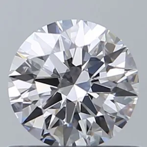 0.68 Carat Round D VVS1 Natural Diamond