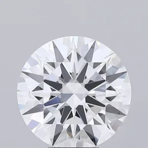 6.23 Carat Round E VVS2 Lab Diamond