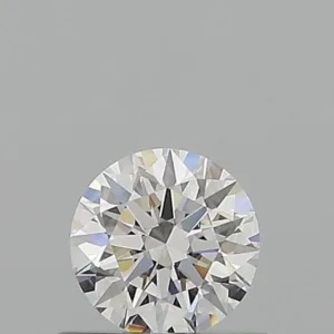 0.51 Carat Round F VVS1 Natural Diamond
