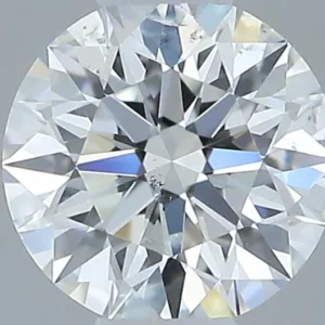 0.32 Carat Round F SI2 Natural Diamond