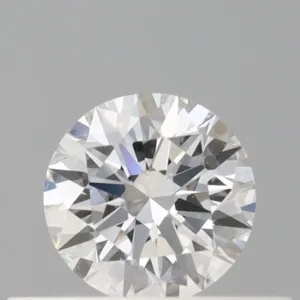 0.33 Carat Round D VVS2 Natural Diamond