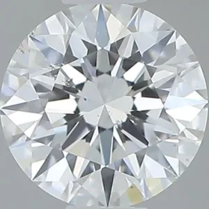 0.33 Carat Round F SI2 Natural Diamond