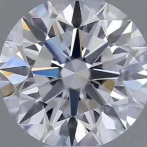 0.37 Carat Round D SI2 Natural Diamond