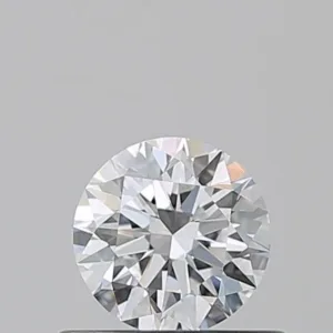 0.5 Carat Round E VVS2 Natural Diamond