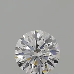 0.53 Carat Round D VVS1 Natural Diamond