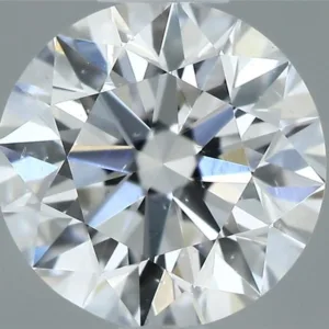 0.4 Carat Round D SI2 Natural Diamond