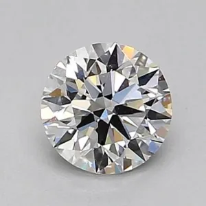0.43 Carat Round F VVS1 Natural Diamond