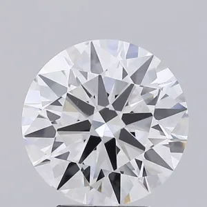 4.53 Carat Round E VVS2 Lab Diamond
