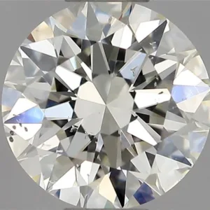 0.5 Carat Round J SI2 Natural Diamond