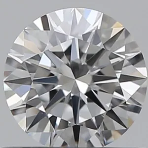 0.51 Carat Round F VVS1 Natural Diamond