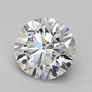 0.52 Carat Round F VVS1 Natural Diamond