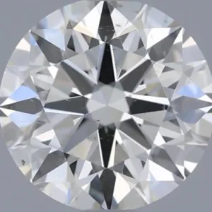 0.52 Carat Round J SI2 Natural Diamond