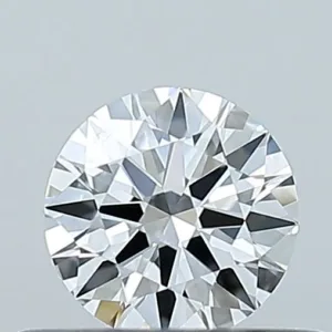 0.37 Carat Round D VVS1 Natural Diamond